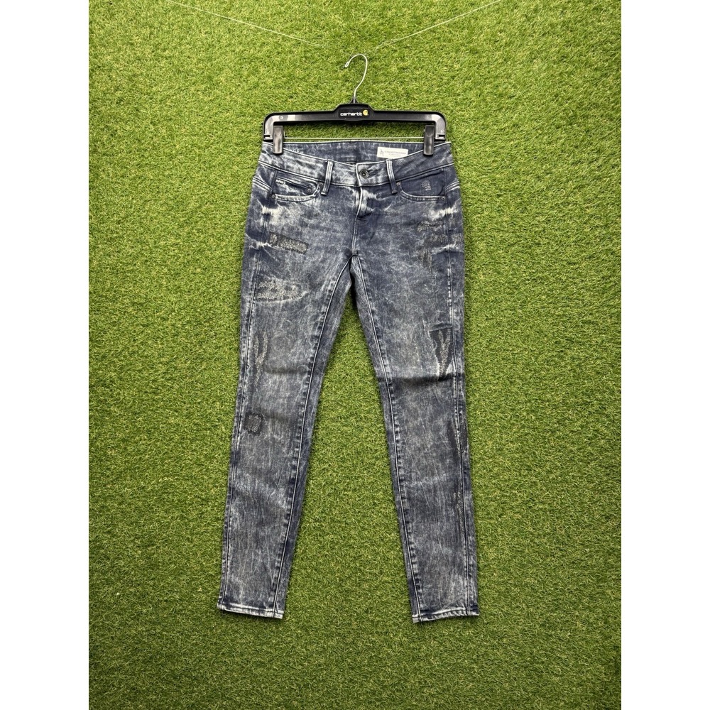 Gstar Raw Jeans Mens 26x30 Midge Medium Wash Denim Grunge Y2K 2000s Punk